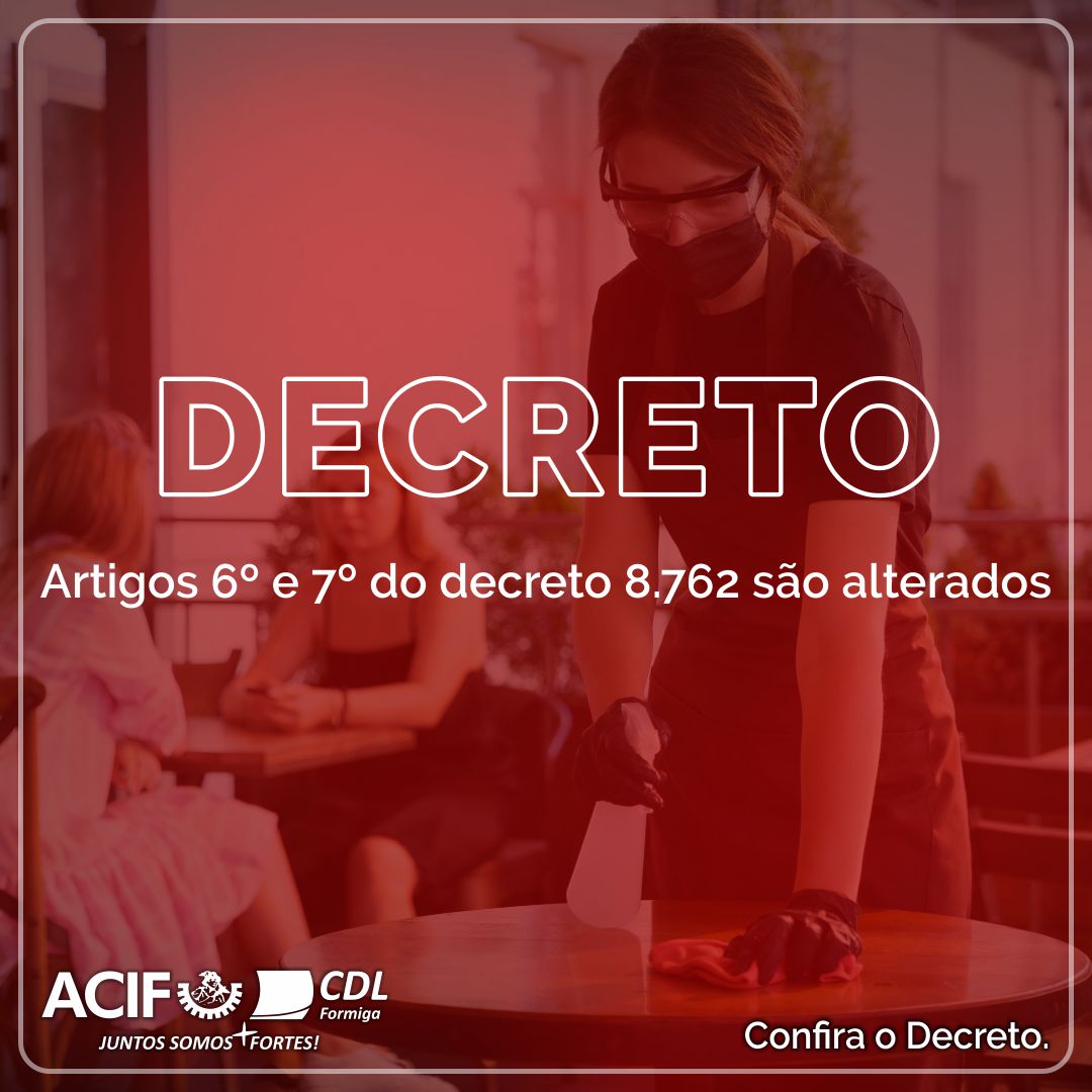 ALTERAÇÃO DECRETO