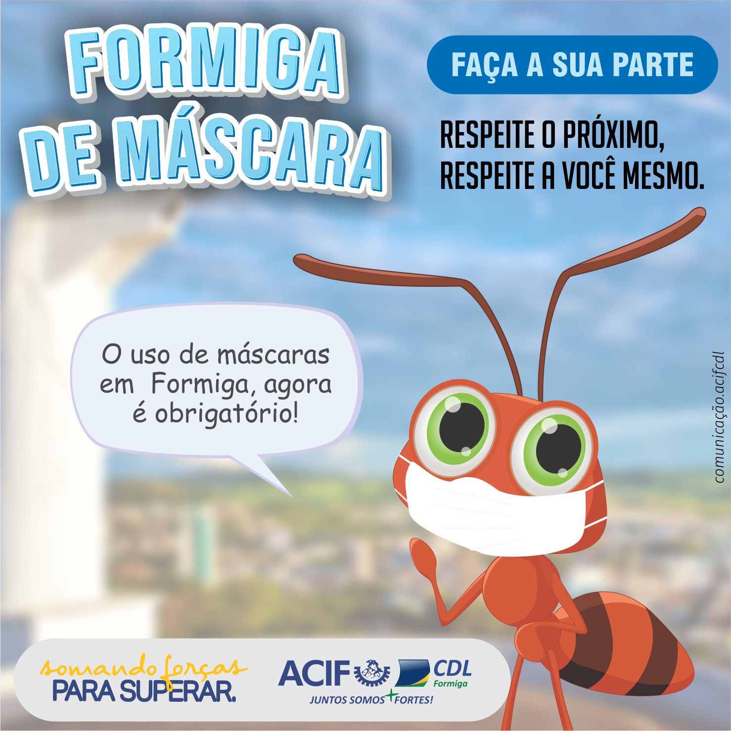 19.06 FORMIGA DE MÁSCARA