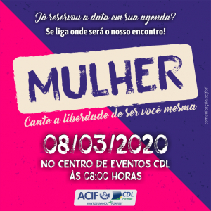 Mulher: Cante a liberdade de ser você mesma