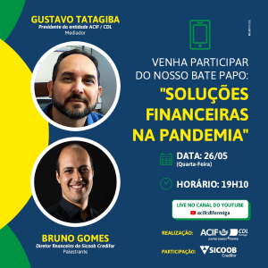 Bate Papo sobre Soluções Financeiras na pandemia!