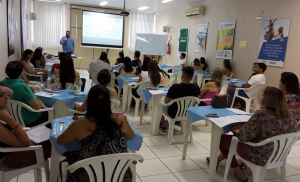 O curso contou com a presença de 33 participantes e foi aplicado pelo instrutor/ facilitador, Marcelo Humberto de Paiva Cunha.