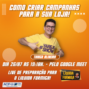 Live: Como criar campanhas para a sua loja!