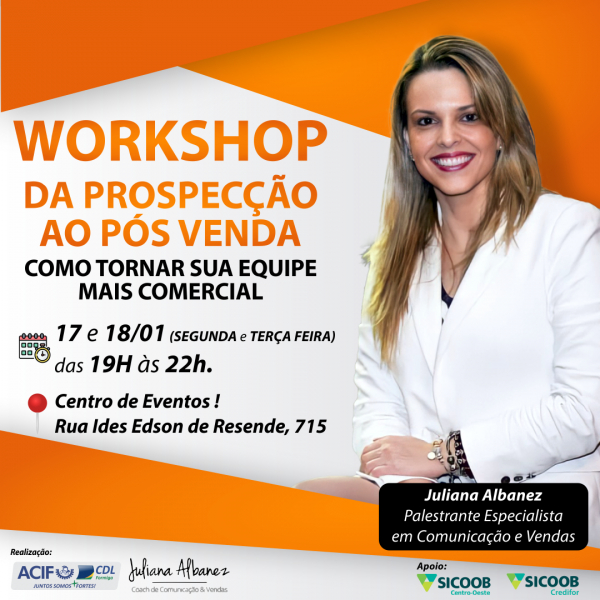 Workshop da Prospecção ao pós vendas