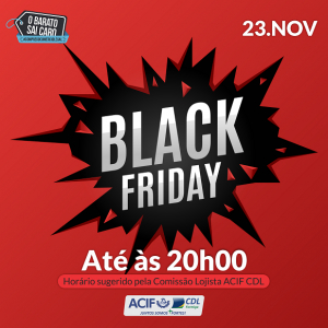 Black Friday 2018 acontece dia 23 de novembro