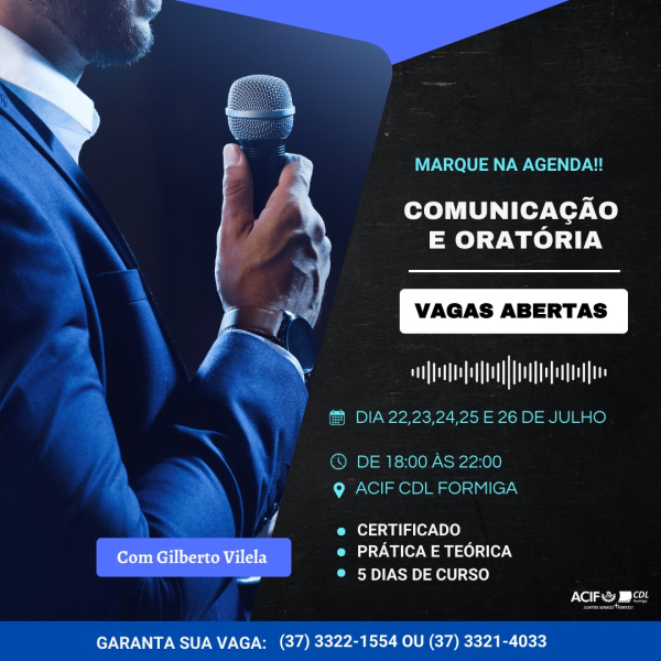 Curso de Comunicação e Oratória