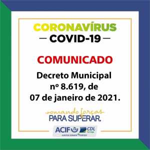 Prefeitura prorroga medidas para enfrentamento do Coronavírus