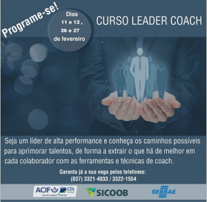 Vem aí o Curso Leader Coach