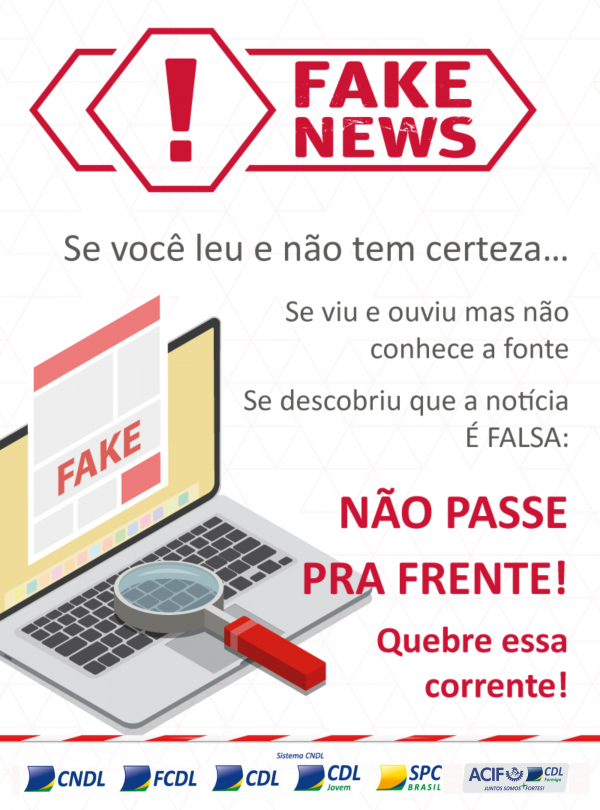 CNDL lança campanha contra compartilhamento de notícias falsas nas redes sociais