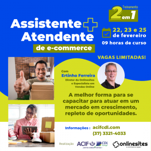 Curso 2 em 1 - Assistente e Atendente de E-Commerce