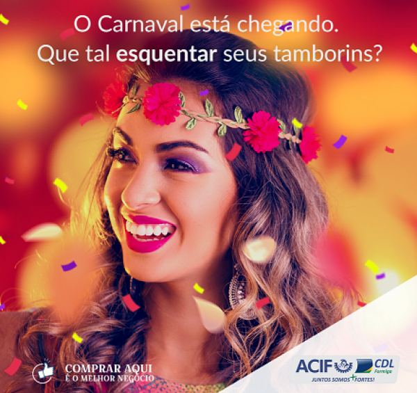 Carnaval pode impulsionar vendas e atrair novos clientes