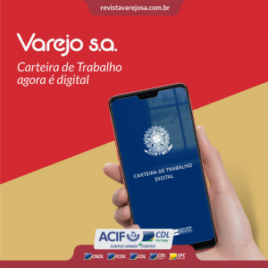 Carteira de Trabalho agora é digital