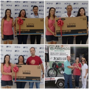 ACIF/CDL realizam entrega de prêmios da Campanha Um Show de Natal