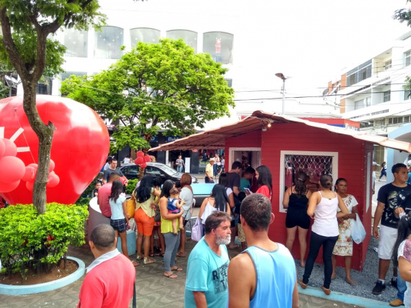 Casinha do Papai Noel está aberta para visitação