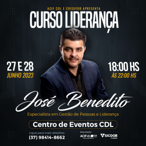 Curso de Liderança com José Benedito
