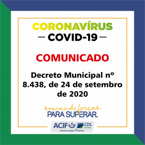 Novo Decreto Municipal