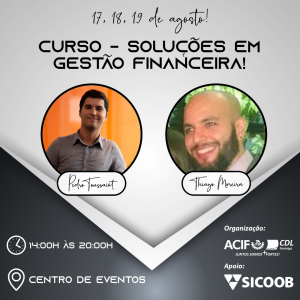 Curso - Soluções em Gestão Financeira.