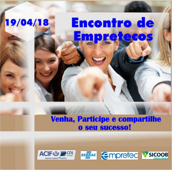 Participe do Encontro de Empretecos!