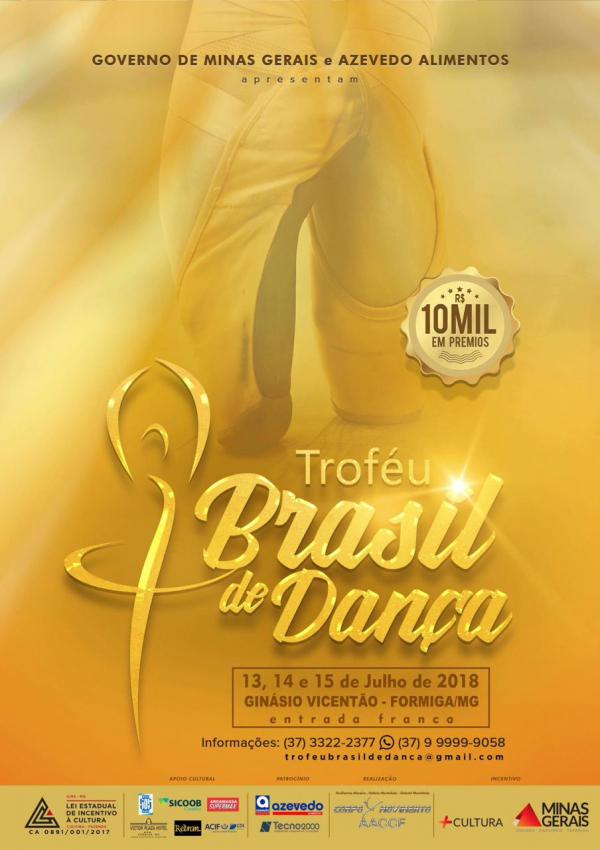 Vem aí o Troféu Brasil de Dança!