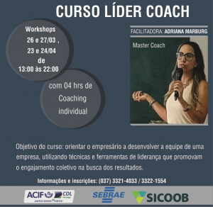 Vem aí o Curso Líder Coach