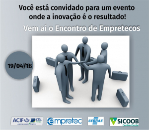 Encontro de Empretecos será realizado em Formiga