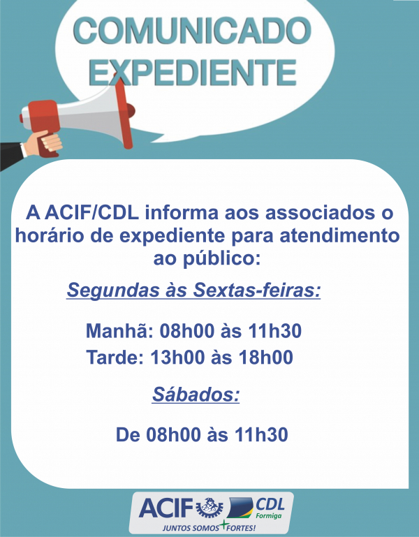 Atendimento aos associados da ACIF/CDL